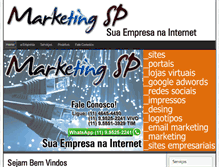 Tablet Screenshot of marketingsp.com.br